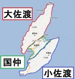 佐渡地図